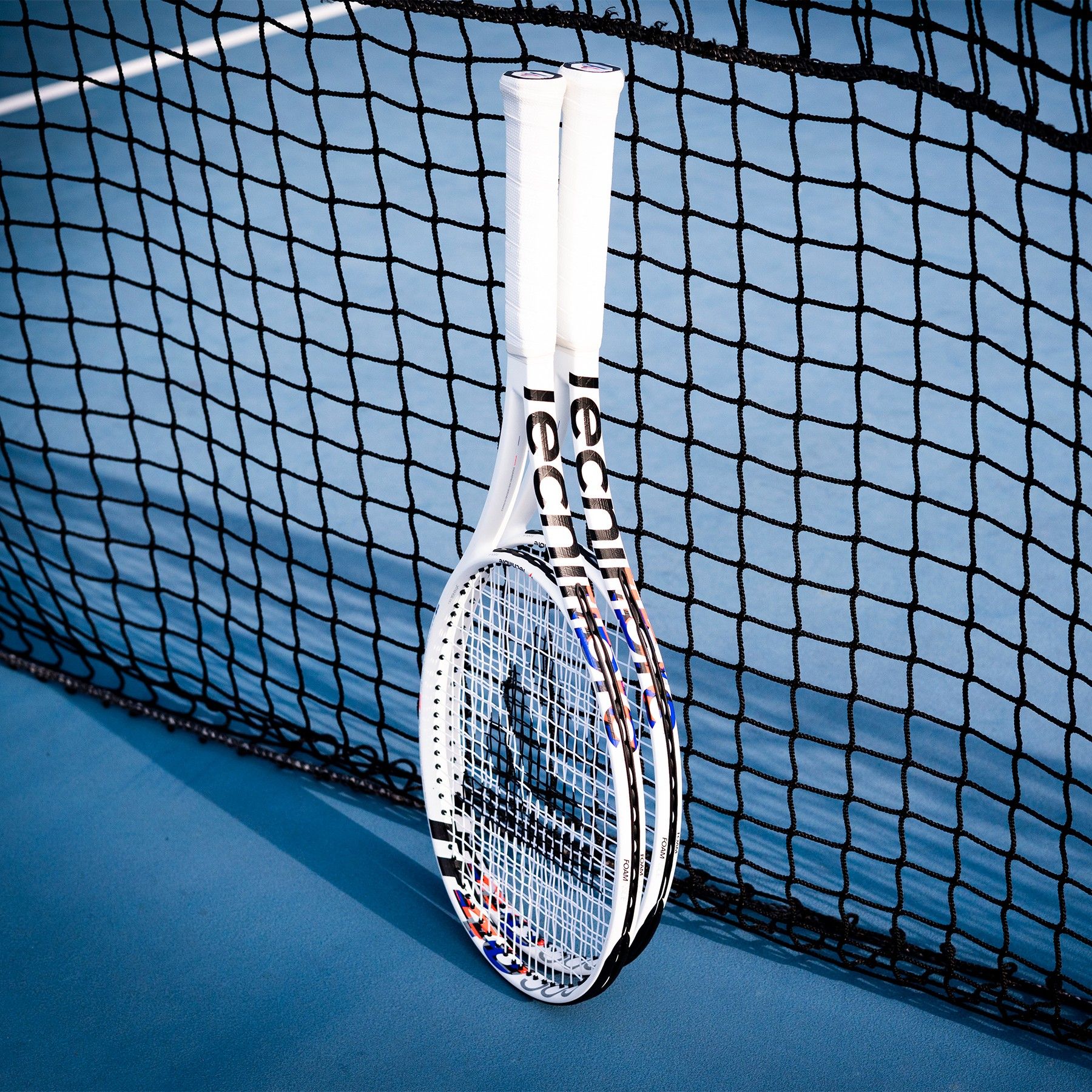 Miniatura 3.0 de Raquete de T&ecirc;nis TF40 315 16 M Branco Tecnifibre