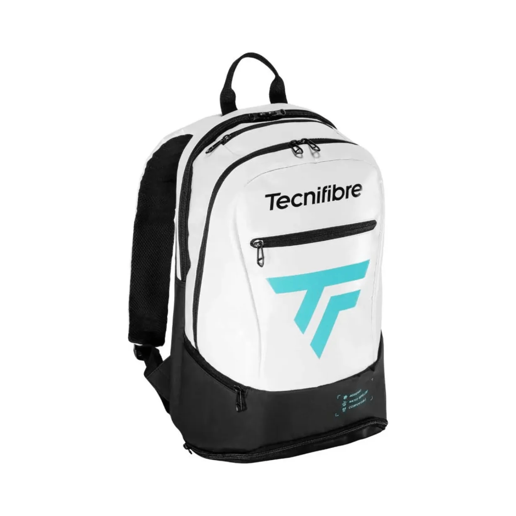 Mochila Tempo Backpack Branco e Azul Tecnifibre