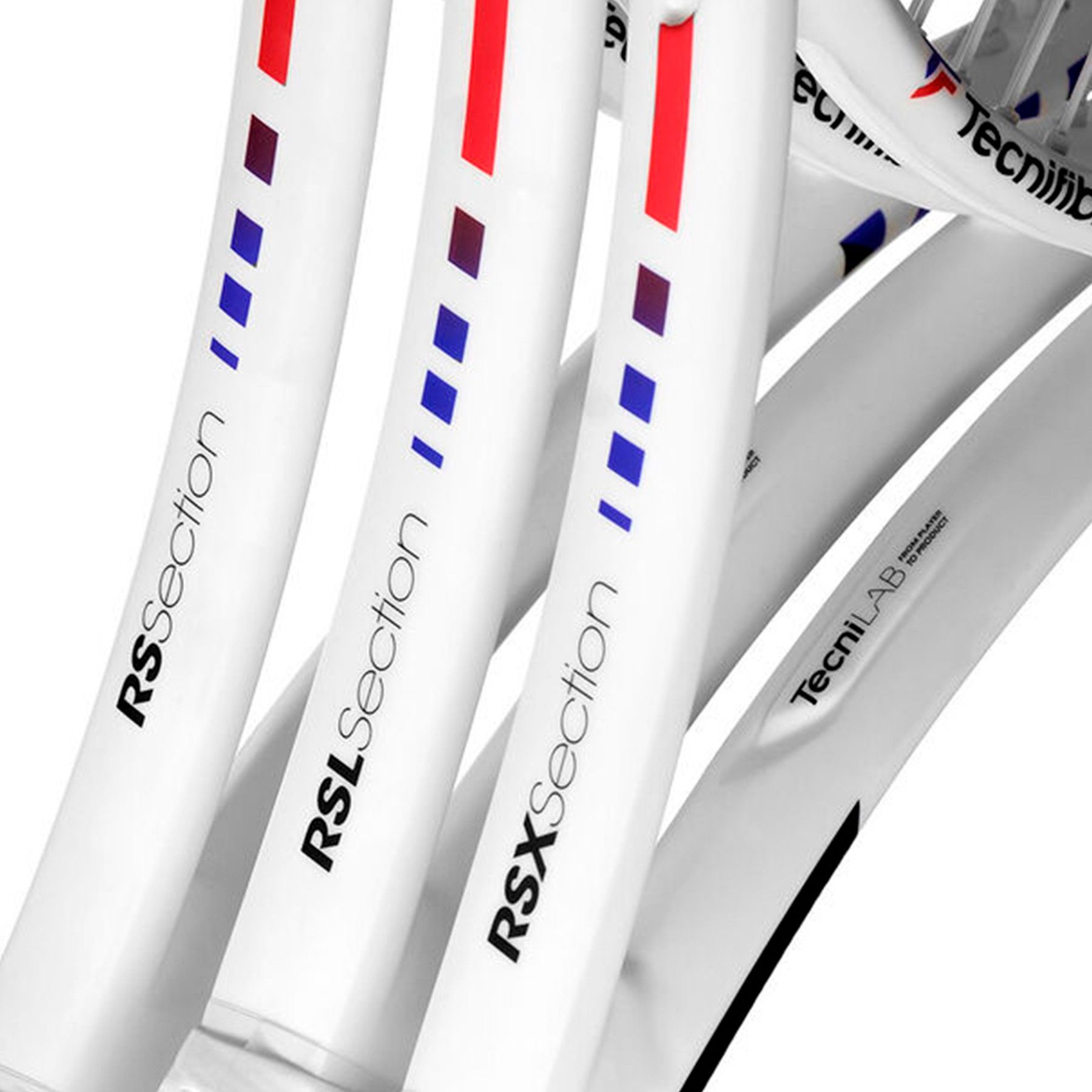 Miniatura 3.0 de Raquete de T&ecirc;nis T-Fight 300 Isoflex Branco Tecnifibre