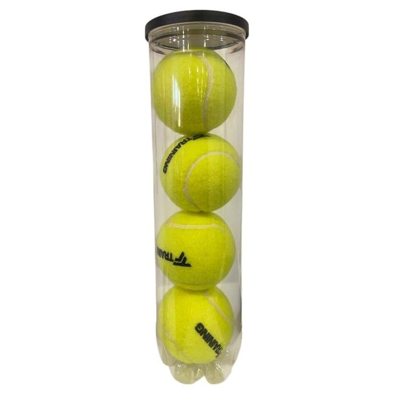 Miniatura 1.0 de Tubo com 4 Un. Bolas de T&ecirc;nis Training New