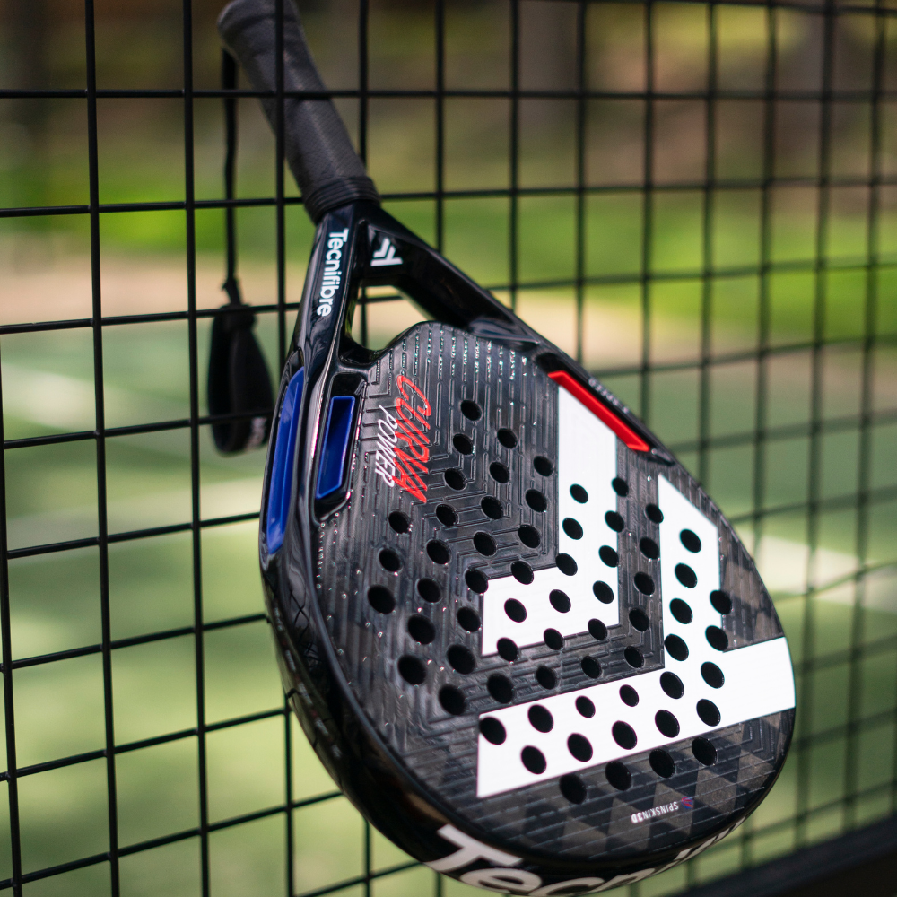 Miniatura 12.0 de Raquete de Padel Curva Power Preto Tecnifibre