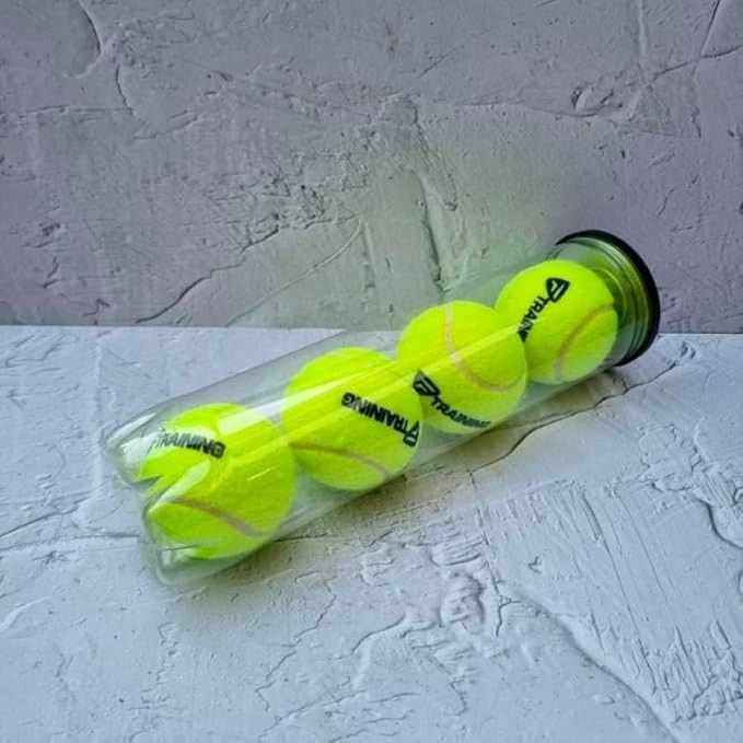 Miniatura 3.0 de Tubo com 4 Un. Bolas de T&ecirc;nis Training New