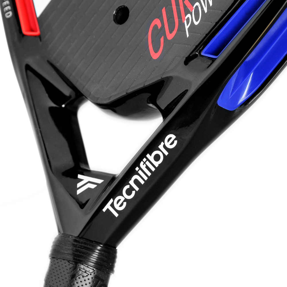 Miniatura 9.0 de Raquete de Padel Curva Power Preto Tecnifibre