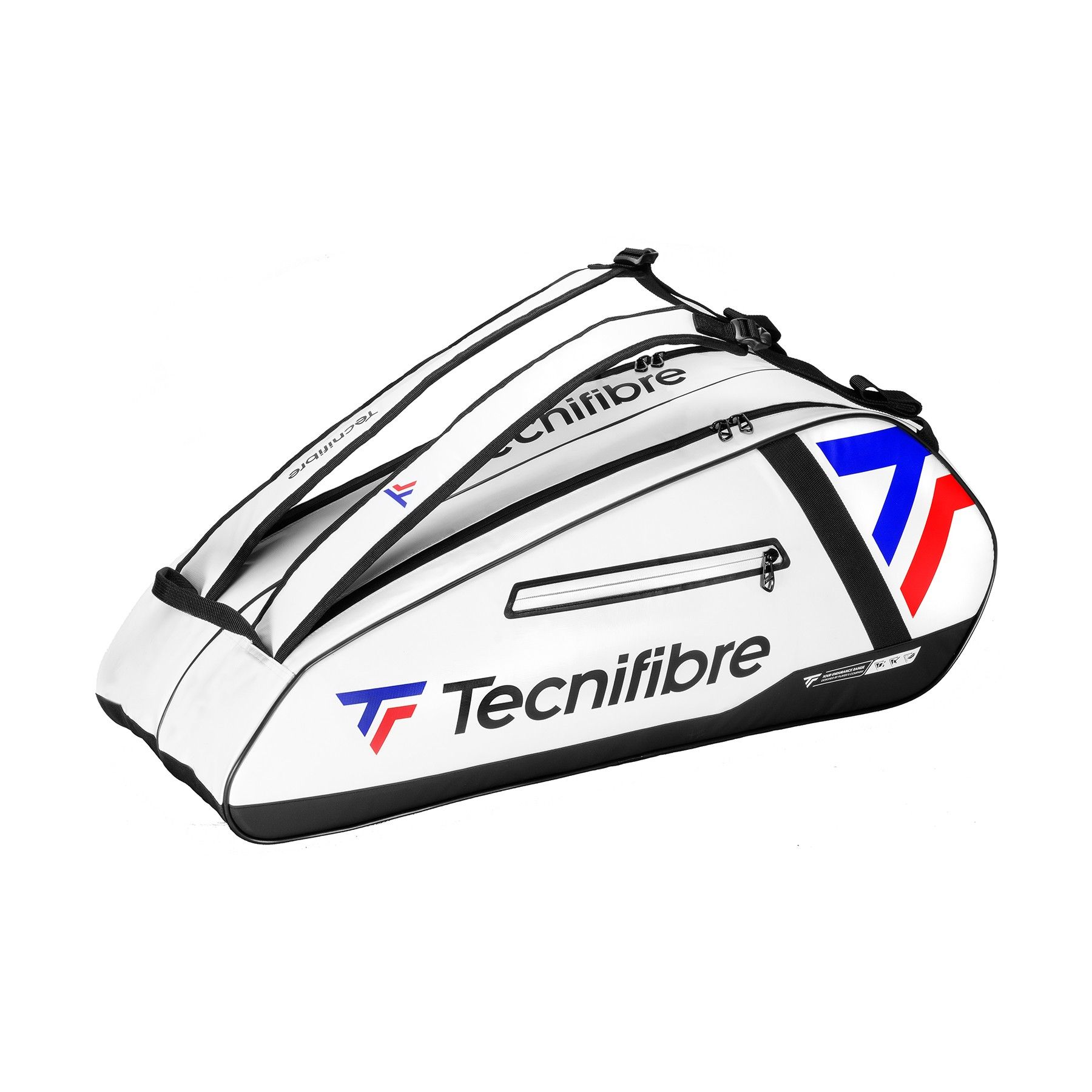 Miniatura 1.0 de Bolsa de Raquete Tour Endurance 6R Branco Tecnifibre