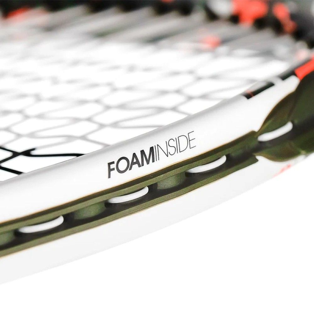 Miniatura 5.0 de Raquete de T&ecirc;nis TF40 18x20 Branco Tecnifibre
