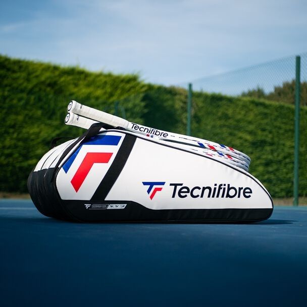 Miniatura 6.0 de Bolsa de Raquete Tour Endurance 6R Branco Tecnifibre