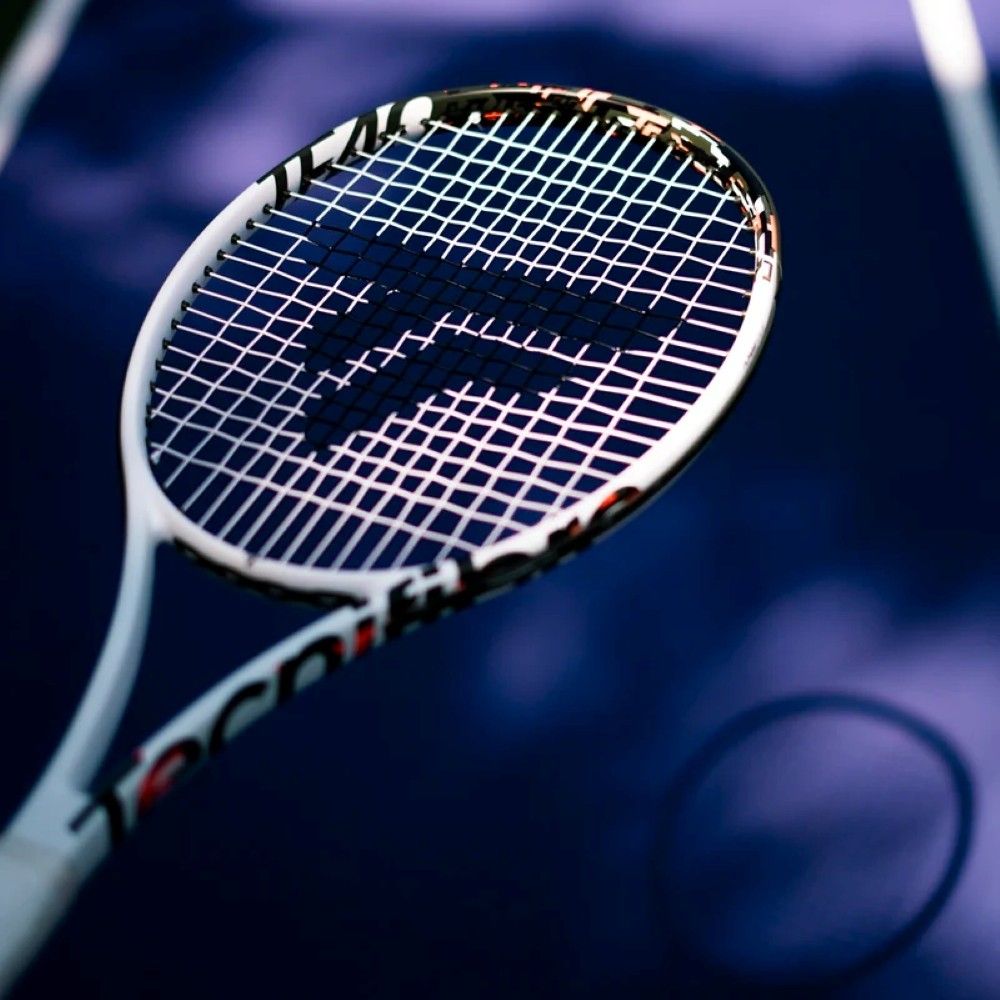 Miniatura 7.0 de Raquete de T&ecirc;nis TF40 18x20 Branco Tecnifibre