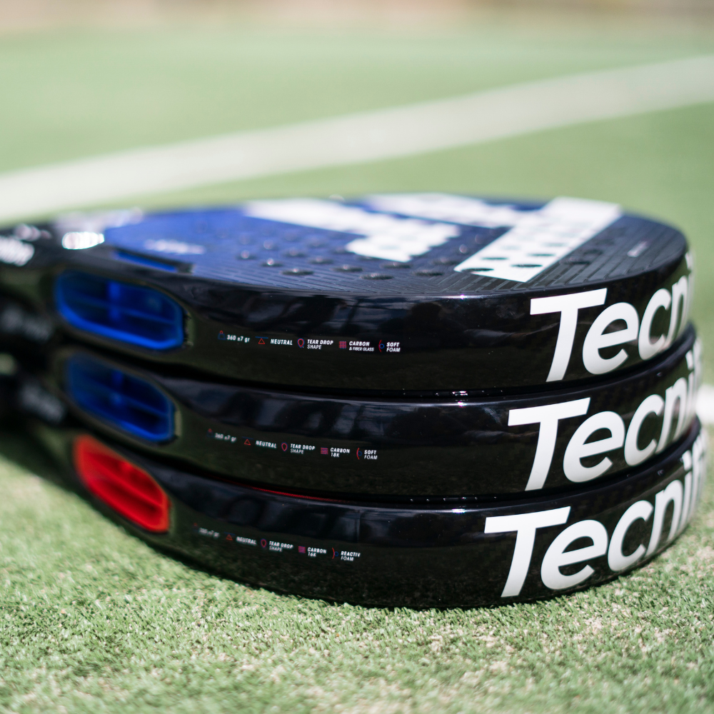 Miniatura 15.0 de Raquete de Padel Curva Power Preto Tecnifibre