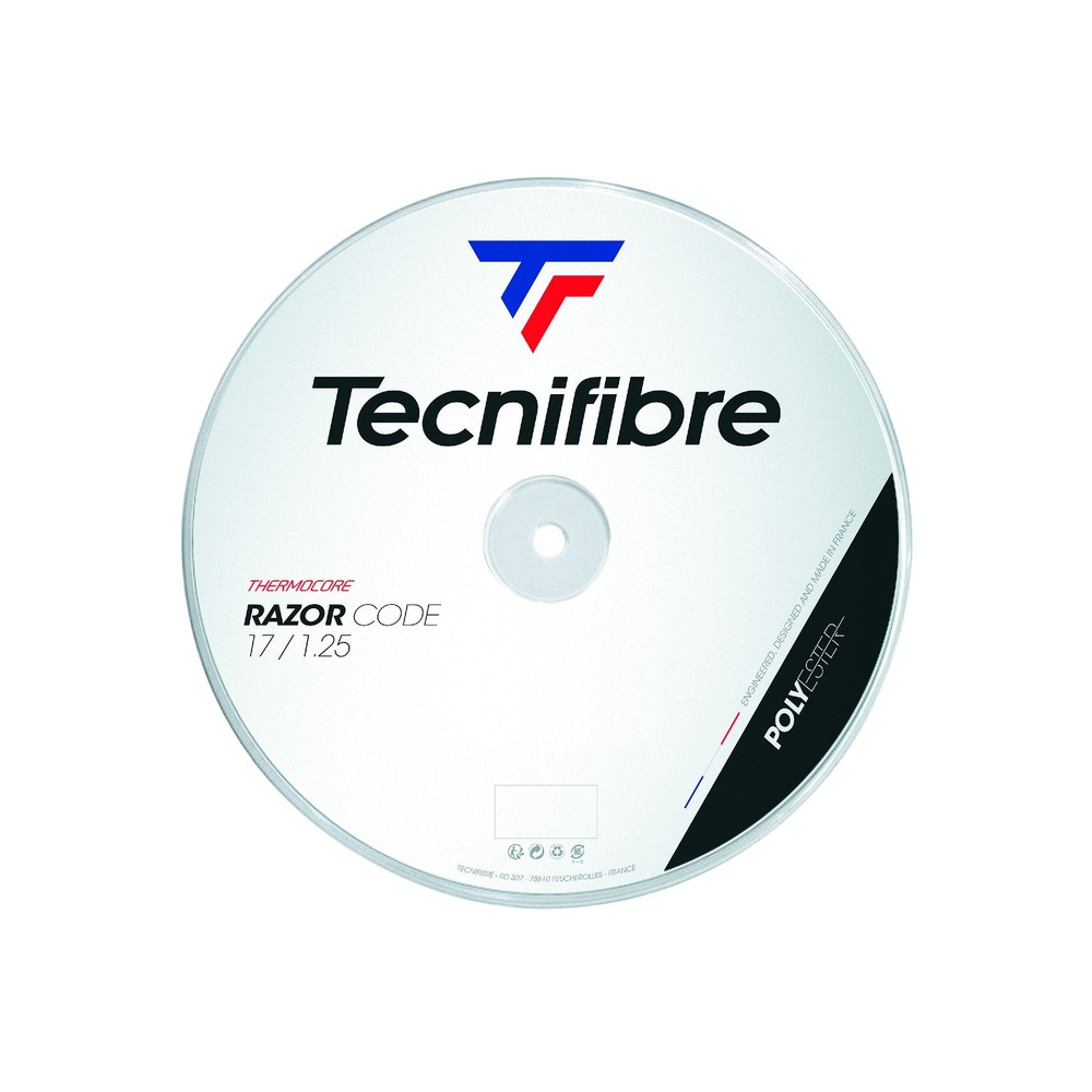 Corda Bobina 200M Razor Code 1,25 Tecnifibre Preto