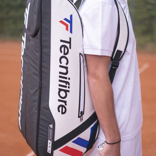 Miniatura 4.0 de Bolsa de Raquete Tour Endurance 6R Branco Tecnifibre