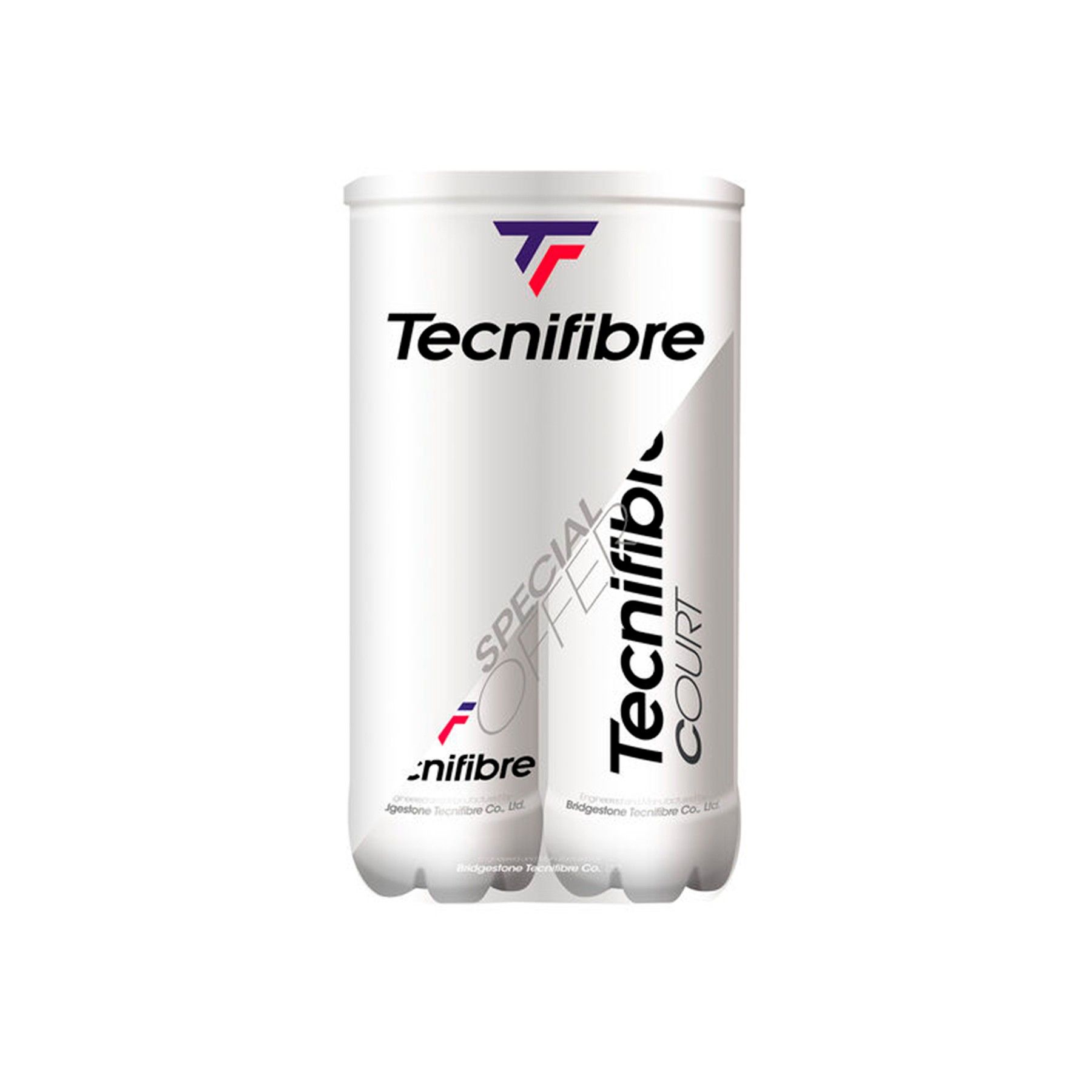 Miniatura 1.0 de Bola Tubo Bipacks com 8 un Court Amarelo Tecnifibre