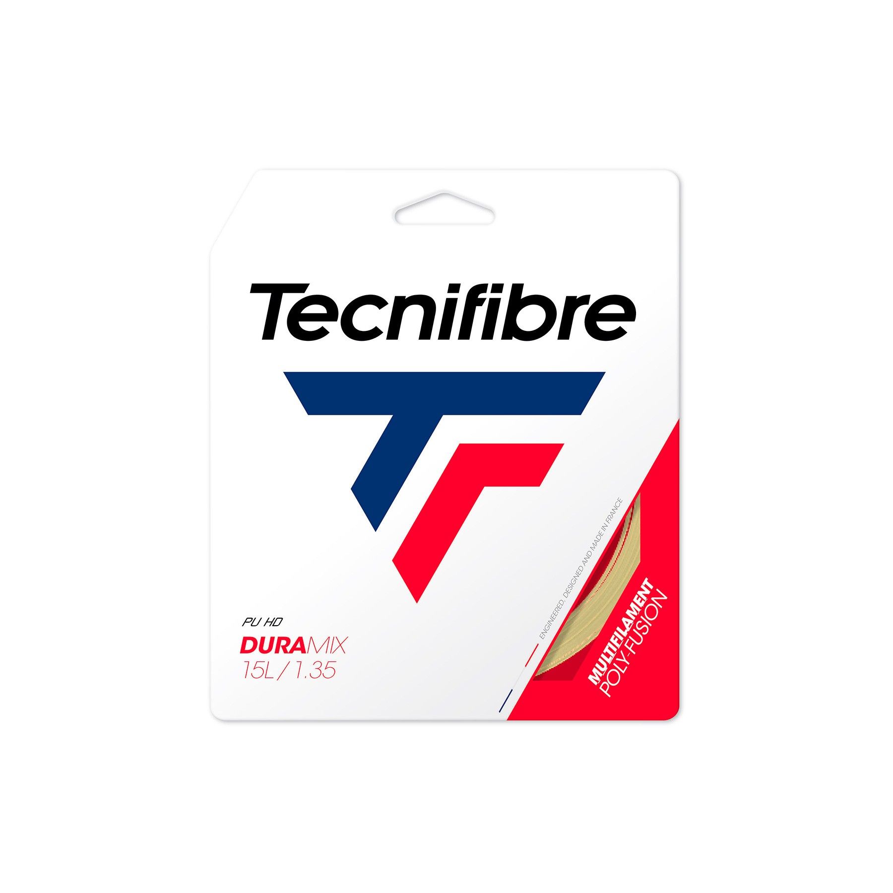 Corda Set Duramix 1,35 Branco Tecnifibre
