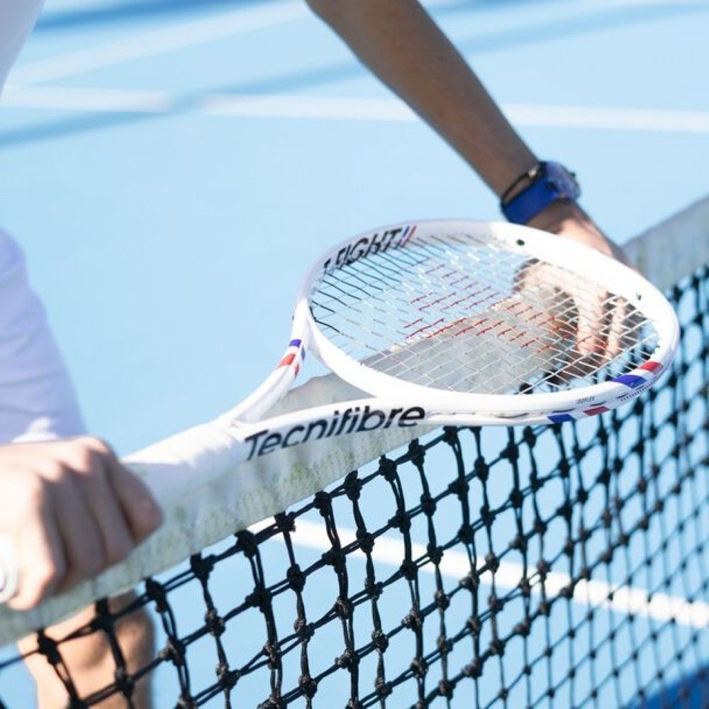 Miniatura 6.0 de Raquete de T&ecirc;nis T-Fight V2 315S Isoflex Branco Tecnifibre