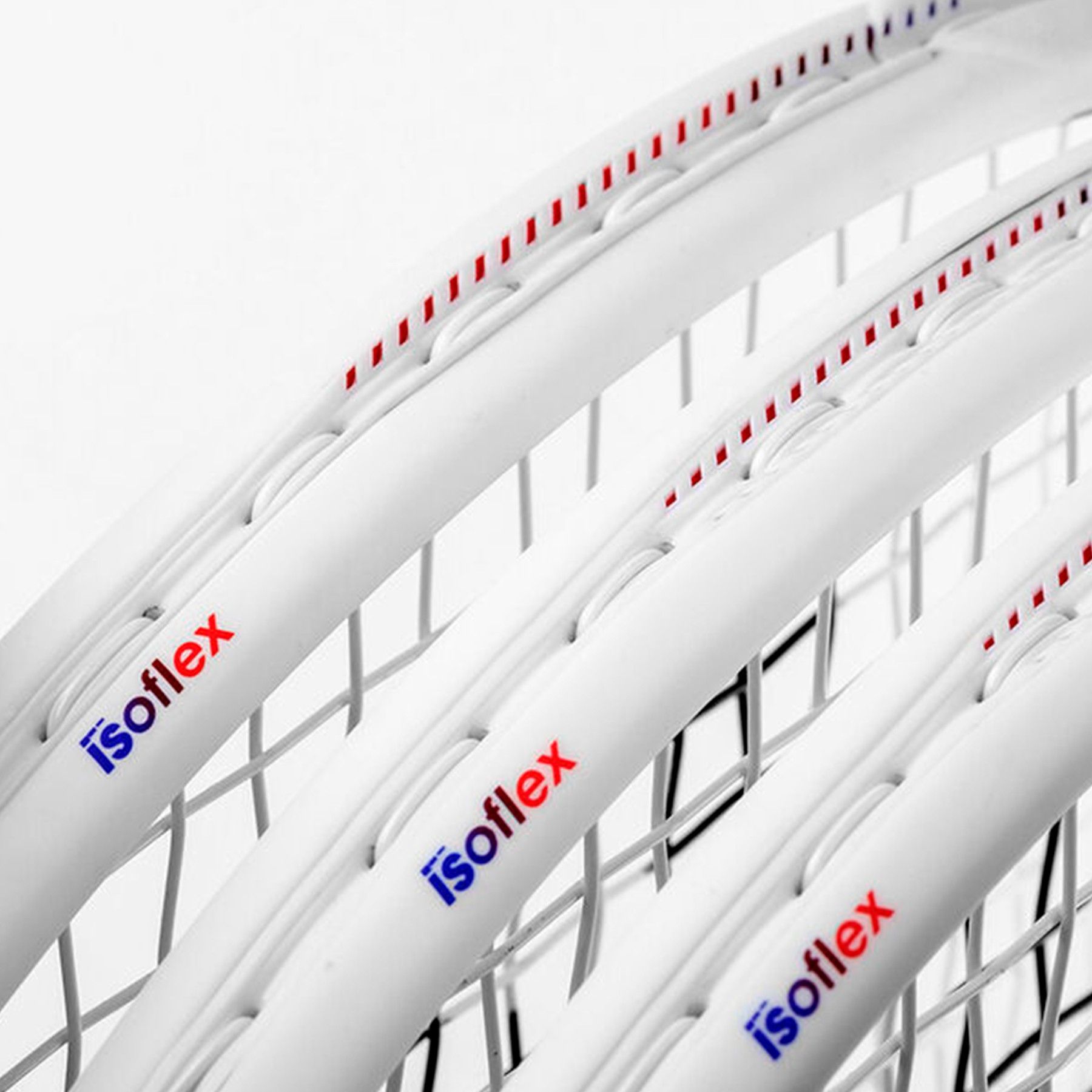 Miniatura 4.0 de Raquete de T&ecirc;nis T-Fight 300 Isoflex Branco Tecnifibre