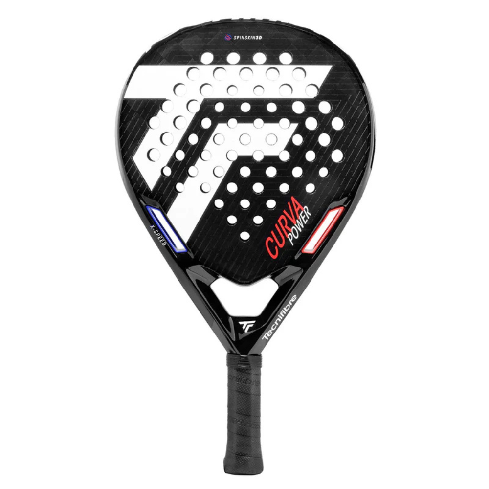 Miniatura 1.0 de Raquete de Padel Curva Power Preto Tecnifibre