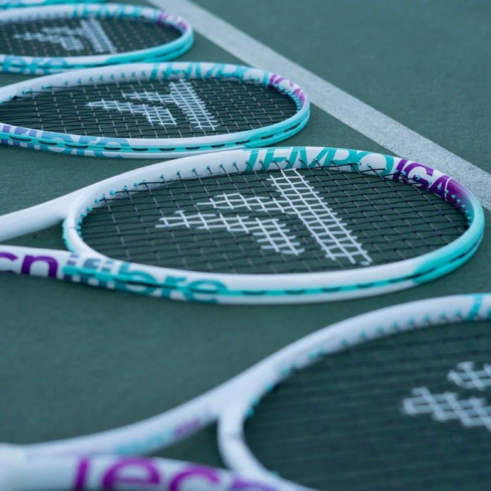 Miniatura 4.0 de Raquete de T&ecirc;nis Tempo IGA 24 Branco Tecnifibre
