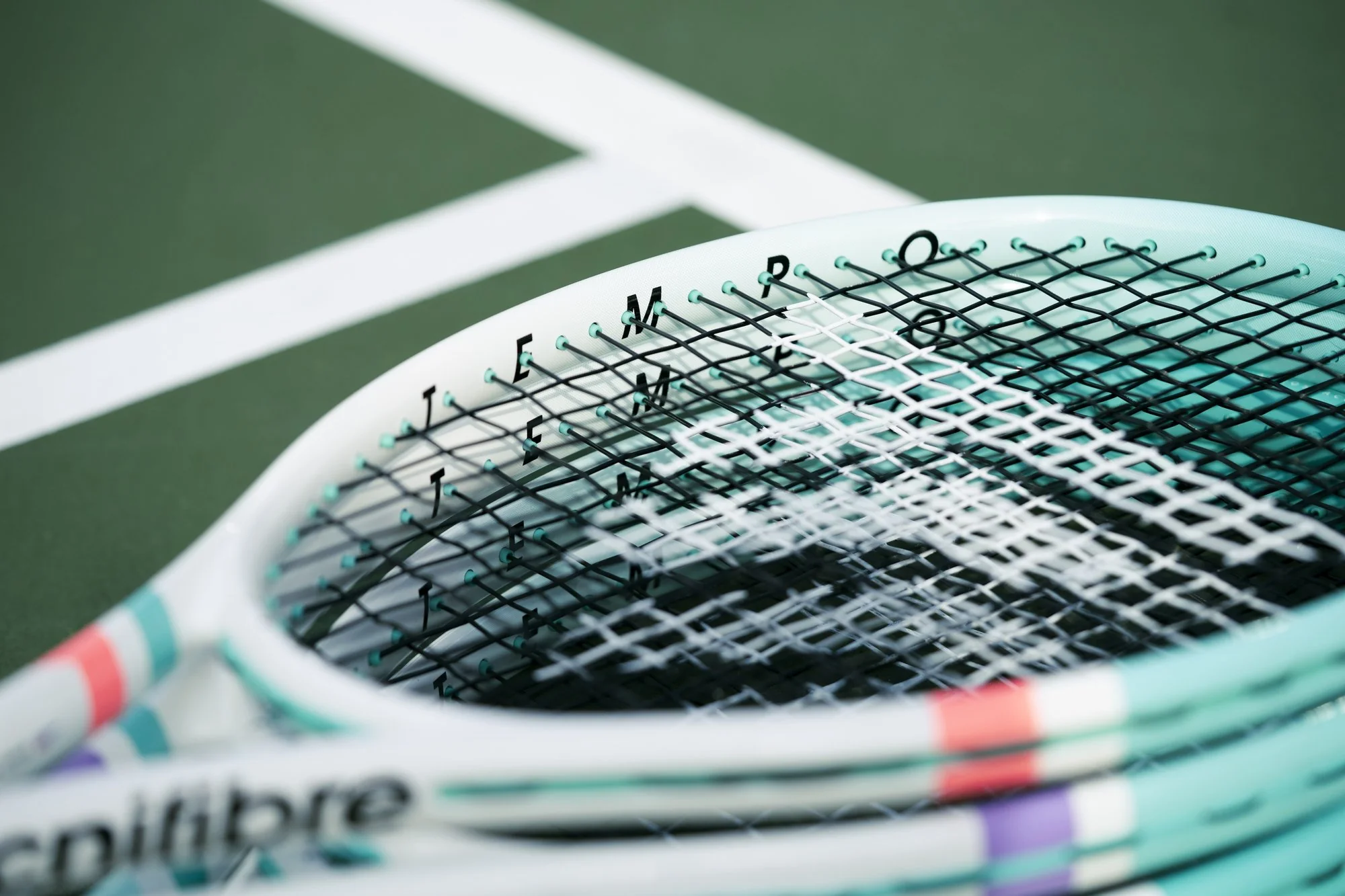 Miniatura 6.0 de Raquete Tempo Team Branco Tam G2 Tecnifibre