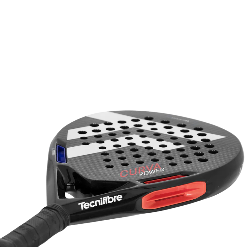 Miniatura 6.0 de Raquete de Padel Curva Power Preto Tecnifibre