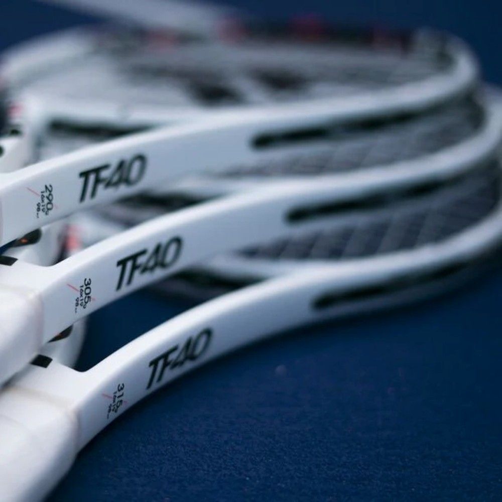 Miniatura 9.0 de Raquete de T&ecirc;nis TF40 18x20 Branco Tecnifibre