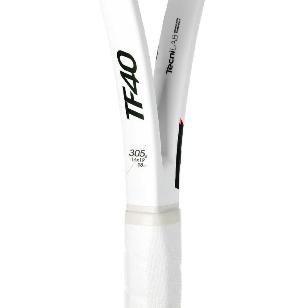 Miniatura 3.0 de Raquete de T&ecirc;nis TF40 16x19 Branco Tecnifibre